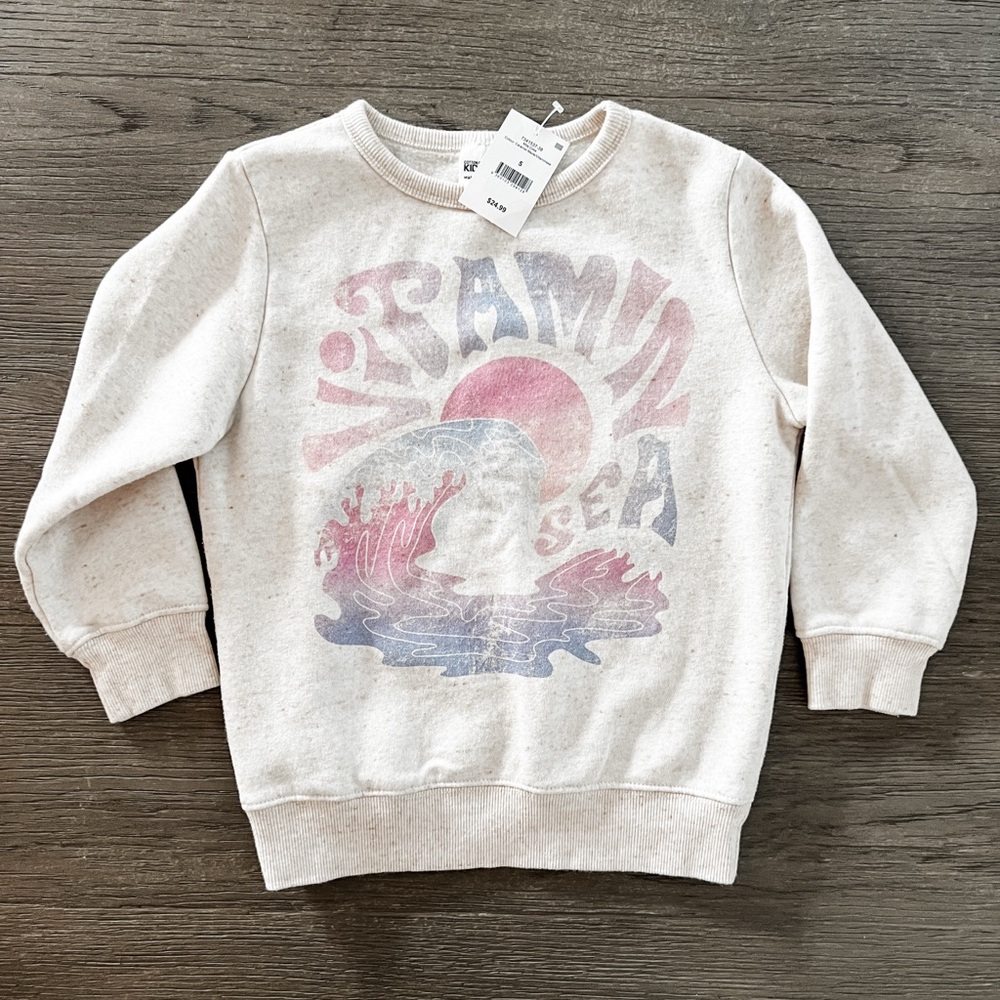 NWT Cotton ON Vitamin Sea Kids Sweatshirt